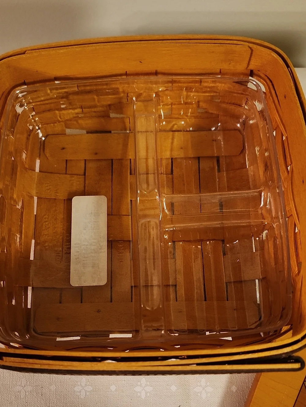 Longaberger Father's Day Tic Tac Toe Basket